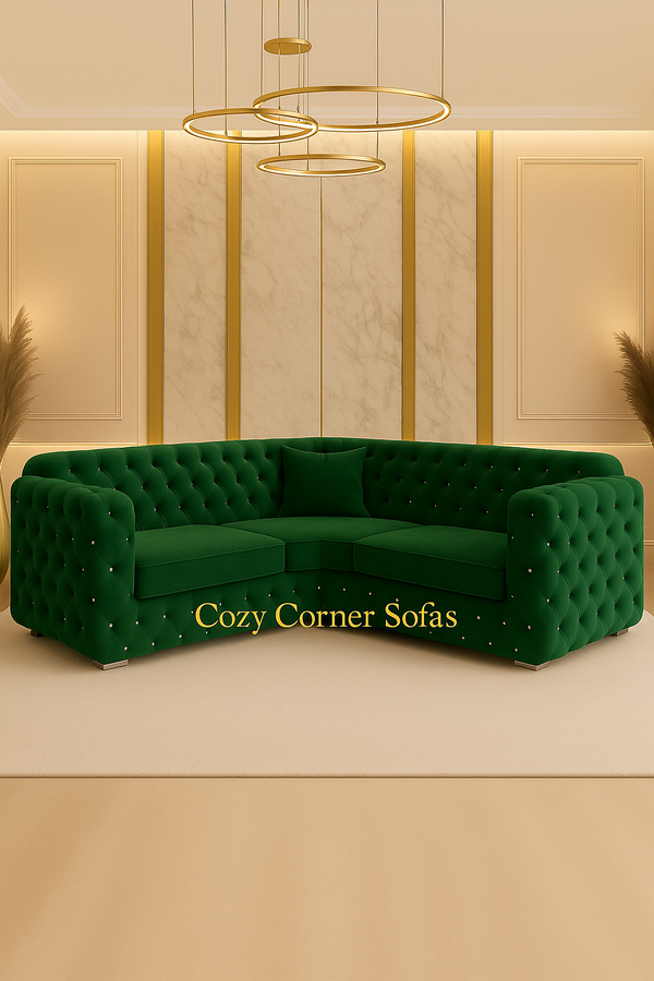 Ashton chesterfield corner 5-seater sofa