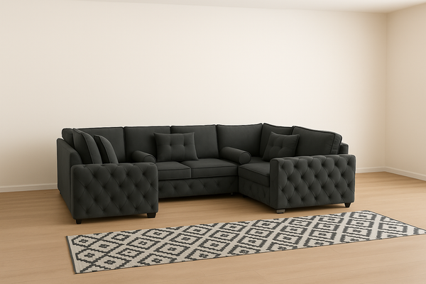 Ashton U-shape 6-seater