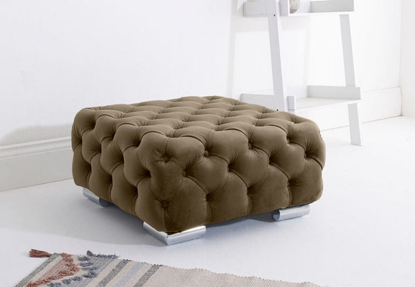 Chesterfield footstool