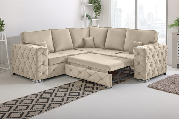 Milton Corner Sofa bed High back
