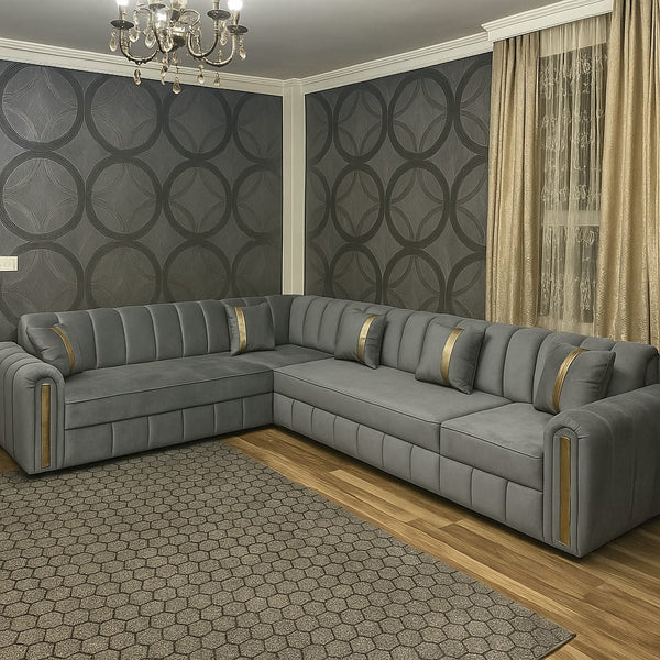 Lilly chesterfield Gold available in 4-seater, 5 seater, 6 seater