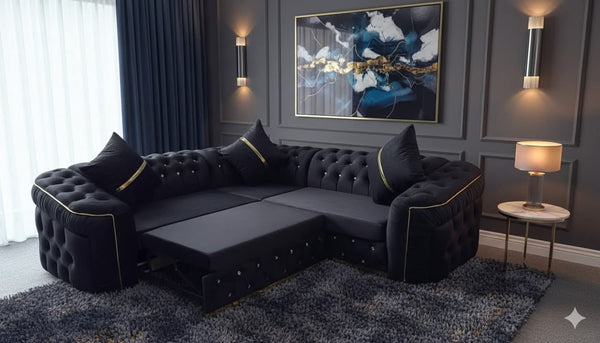 Ambassador Corner 5-Seater sofa bed 250cm by 250cm