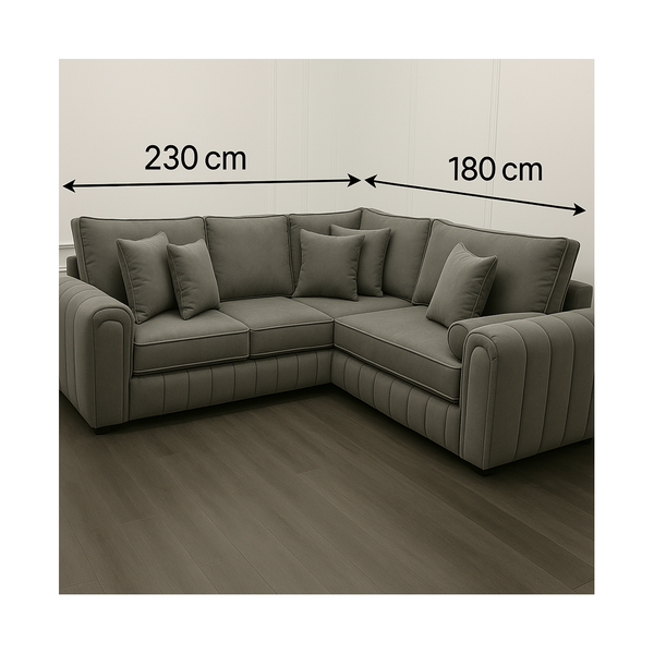 Lilly 2C1 (4-seater) Corner sofa 230cm by 180cm